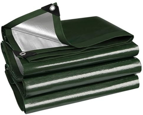 YWBXSHKD Telo Impermeabile Esterno 2x6m, Telone Impermeabile per Esterno da 160 G/M², Telone PVC Pesante, Multifunzione Telone Impermeabile per Esterno, per Azienda Agricola