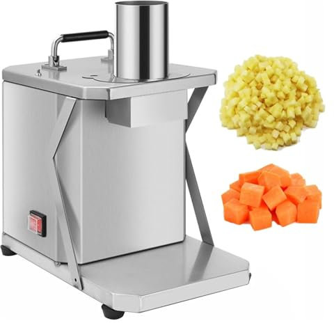 Professional Vegetable Cutter, Adjustable Vegetable Slicer, Slicer and Electric Slicer in Vegetable Cubes, Julienne Electric and Vegetable Fruit, Removable