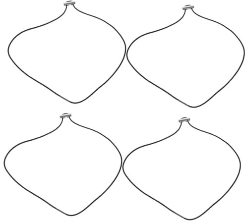 Didiseaon 4pcs Elastic Ropes for Wheelie Bin Trash Bag Straps Heavy Duty Elastic Bands for Bin Sanitary Bag Fasteners Bungee for Trash Can