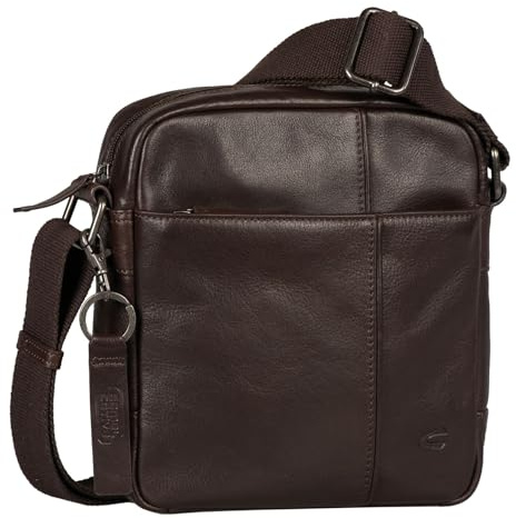 camel active Umhängetasche Pine Crossbody Bag Brown dunkelbraun