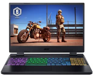 acer Nitro 5 AN515 Gaming Laptop, 15.6 1920x1080 144Hz, Intel 14-Core i7-12700H, NVIDIA GeForce RTX 3060, 16GB DDR4, 512GB SSD, Win11 Home, RGB Backlit KB, Wi-Fi 6, BT 5.2, 720p HD Camera, Black