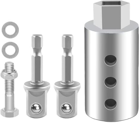 Wagenheber-Bohrer-Adapter Edelstahl-Ersatzteil