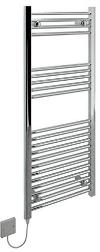 Kudox Electric Towel Warmer 500mm x 1200mm Straight LST Chrome