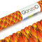 Ganzoo Paracord 550 Seil, Nylon-Polyester, 4mm, Typ 3, 30 Meter, 7 Kernstränge, Outdoor-Schnur, Allzweck-Seil, Hundehalsband, Hundeleine, Armband knüpfen, Camping, Survival - fire