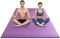 RYTMAT Yoga Matte Groß Gymnastikmatte 200x130cm 15mm Dicke TPE Sportmatte Rutschfest Yogamatte Pilates Workout Fitness Matte