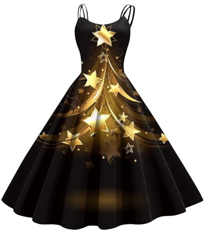TIMEMEAN Robe Femme Ceremonie Bapteme Robe Longue Mere Noel Femme Robe Crayon de Cocktail Robe Noel Manche Courte Robe D Soiree Robe Soiree Femme Enceinte Costume Mere Noel Gothique Robe d'hiver