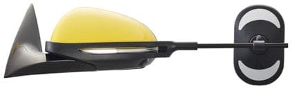 Satz Emuk Caravanspiegel kompatibel mit Mercedes C-Klasse W206 2021- & S-Klasse W223 2020-