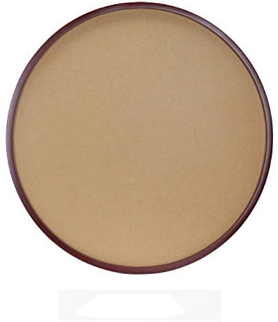 Wandfotorahmen, dekorative Bilderrahmen, Runder, eleganter Fotorahmen aus massivem Holz, schicke Bilderrahmen aus dekorativem Plexiglasfenster, zur Wandmontage, Durchmesser 50 cm ( Color : C , Size :