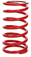 GigiToys® Feder Wippfeder 40x20 cm | Metallfeder Dicke 20 mm | für Federwippe Sprungfeder | für den öffentlichen Bereich Spielplätze | für den Einbau in Beton | Rot