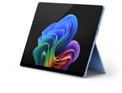 Microsoft Surface Pro (Incluye el Cargador) | Copilot+ PC |Pantalla táctil OLED 13”| Snapdragon X Elite | 16GB RAM |512GB SSD |Último Modelo, 11a edición | Windows 11 Home | Zafiro