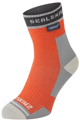 SEALSKINZ Holverstone Waterproof Ankle Length Lightweight Running Sock