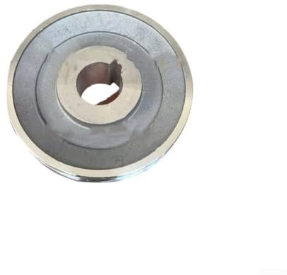 Puleggia motore a scanalatura singola in alluminio tipo A, per compressori d'aria, diametro 100 mm, puleggia a cinghia a scanalatura singola di tipo A (97 x 19)