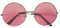 W WIDMANN MILANO Party Fashion - Brille 70er Jahre, mit farbigen Gläsern, Hippiebrille, Schlagerstar, Fasching