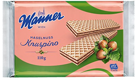 Manner Knuspino, Haselnuss, 110 g