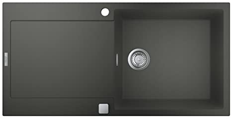 GROHE K500 | Kompositspüle mit Abtropffläche | granit grau | 31645AT0