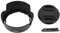 Parasoleil pour caméra HB-69 pour Nikon AF-S DX 18-55mm f / 3.5-5.6G VR II avec Bouchon d'objectif