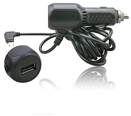 Riloer Dash Cam Power Lead, 12V to 24V Mini USB Charging Cable Universal In Car Charger Adapter With USB 3.5m Wire Long DC 2A Power Supply Cable Cord For Dash Cam GPS Navigation DVR