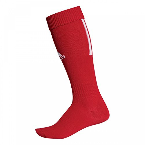 adidas Jungen Santos 18 Socken, Power Rot/Weiß, 31-33