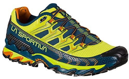 LA SPORTIVA M Ultra Raptor Ii Blau - Technischer atmungsaktiver Herren Trailrunning Schuh, Größe EU 42 - Farbe Lime Punc