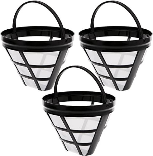 Filtro café tamaño 4, Filtro café Reutilizable en Forma cónica, 8-12 Tazas Filtro café Filtro Reutilizable, Goteo café Lavable, Filtro café sin Papel para Hacer café anual
