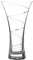 DIAMANTE Swarovski Trompetenvase, hohl, Kristallglas, 25 cm