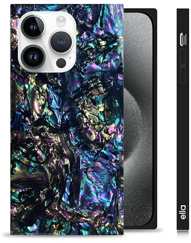 ella cases Brickcase eckige Handyhülle für iPhone 12/12 Pro Abalone Hülle Rechteckig Patentiertes Design