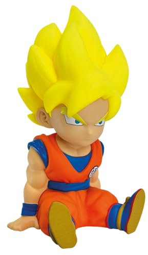 Plastoy - Spardose Dragon Ball : Son Goku Super Sayan, Black