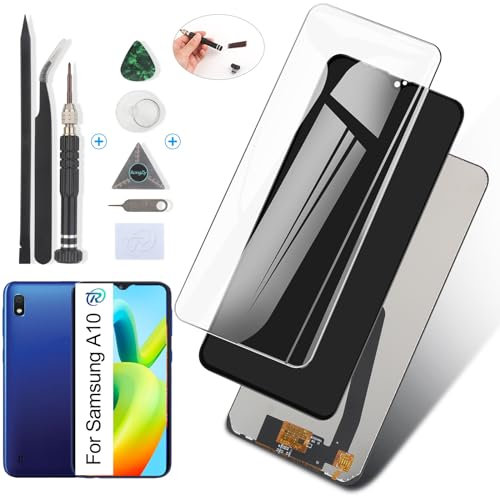 RongZy Écran LCD pour Samsung Galaxy A10 Écran De Remplacement A10 SM-A105F/DS, SM-A105FN/DS SM-A105G/DS Écran LCD Numériseur Tactile Panneau Assemblé De Réparation avec Outils(Noir)