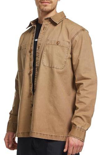 Indicode Herren INPilou Hemd aus Baumwolle einfarbig mit Brust-Taschen | Klassisches Herrenhemd für Freizeit und Büro, Freizeithemd, Alltagshemd, Langarmhemd, Baumwollhemd, Casualhemd für Männer