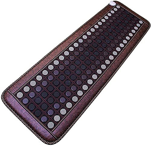 Far Infrared Heating Pad with 138 Jade Stones - Germanium Therapy Mat for Full Body Physiotherapy - Soothing Heat Therapy Bed