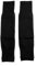 OAIEU Adult Breathable Sports Soccer Socks - Men Women Running Cycling Calf Socks with Shin Guards and Leg Sleeves (Black)