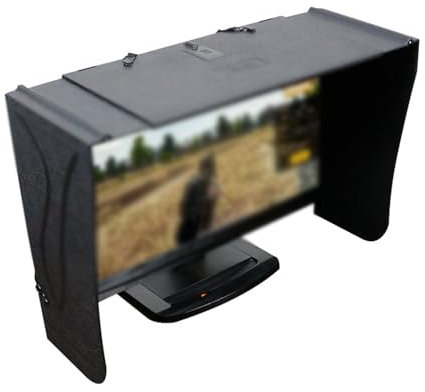 GJLRS Schermo antiriflesso per Display del Computer da 27 Pollici, paraluce per Monitor del Computer, Schermo Anti-Peeping, Blocco della Luce del Display e Protezione della Privacy