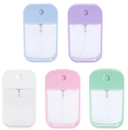 Flaconi Spray Da 5 Pezzi, Must-Have Per Ragazze Pulite, Spray Disinfettante, Mini Spray, Disinfettante Per Le Mani Da Viaggio, Must-Have Estivi, Mini Cosmetici