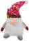 Weihnachts-Zwergpuppe, beleuchteter Gnom ohne Gesicht, handgefertigter schwedischer Wichtel, gesichtslose alte Weihnachtspuppe für den Innenbereich Niedlicher Plüschwichtel für Weihnachten,