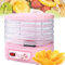 Food Dehydrator with 5 Trays,Food Dryer Machine, 35°C-70℃ Eight gear Adjustable Digital Temperature, for Jerky, Meat, Beef, Dog Treats, Fruit, Vegetable, Herb, Yogurt