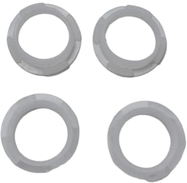 Hinten Vorne Umkehr Radarsensor 4 Stück Lot Parkplatz Senor O-Ring PDC Parkplatz Sensor Ring Spezielle Für Tesla 1127502-12-C Und So Auf(Weiß)