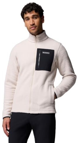 Columbia Herren Jasper Ridge Pebbled Full Zip Fleece Fleecejacke mit durchgehendem Reißverschluss