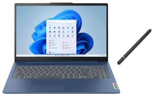 Lenovo IdeaPad Slim Ordinateur Portable Tactile FHD 15,6'' | AMD Ryzen 7-7730U (Beat i7-1355U) | Carte Graphique AMD Radeon | Empreinte Digitale | Rétroéclairé | 16 Go de RAM | SSD 512 Go | Windows 11