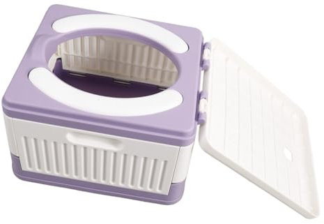 GARVALON Toilettes Portables Pliables Siège De Camping Pratique Pour Adultes Pour Voyages Voiture Et Activités Plein Air Fabriqué Et Et Facile à Utiliser
