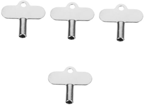 Uonlytech 4stücke Radiator Entlüftungsschlüssel Aus Kompakte Und Leichte Klempnerwerkzeuge Für Heizkörper Und Ventile Für Tägliche Anwendung Der Haustechnik