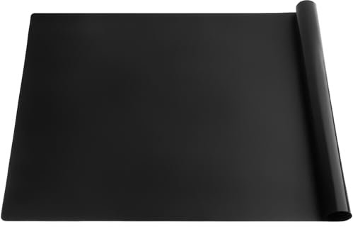 Silikonmatte Groß, 80x60 Cm Bastelunterlage, Feuerfeste Unterlage,Rutschfest und Wasserdicht, Leicht zu Reinigen,Tischmatte für Küchenplatte Arbeitsplatte, Handwerk