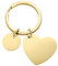 Gravurmaster Personalisiertes Schlüsselanhänger für Paare mit Gravur Liebesspruch & Datum - Romantisches Geschenk für Ehefrau, Ehemann zur Hochzeit, als Jahrestagsgeschenk oder Valentinstag, Gold