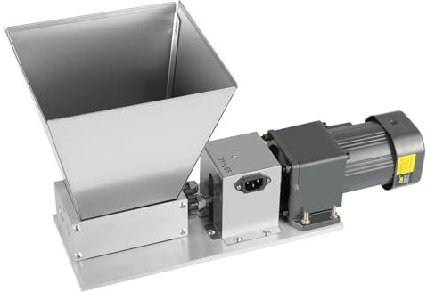 Getreidemühle Elektrisch Getreidequetsche 75 RPM 20Kg/H Haferquetsche Multifunktionsschleifer Kapazität 4L Walzenmühle Getreidemühl High Speed Edelstahl Graingrinder Für Gewürze, Nüsse, Getreide