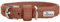 HUNTER Hundehalsband SOHO MINI, Farbe: Cognac, Rindsleder, weich & geschmeidig, fellschonend, leicht, für kleine Hunde & Welpen, Made in Germany, Größe: 32