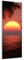 Glasbild - Sonnenuntergang auf Ibiza - 30 x 90 cm - Deko Glas - Wandbild aus Glas - Bild auf Glas - Moderne Glasbilder - Glasfoto - Echtglas - kein Acryl - Handmade