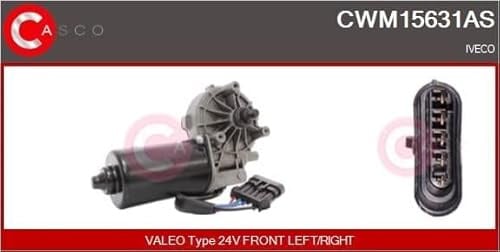 CASCO CWM15631AS Scheibenwischermotor Iveco