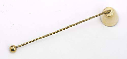 Unbekannt Kerzenlöscher mit Spiralgriff (Länge 20 cm) für Wachs Kerzen