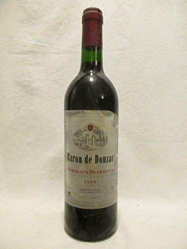 bordeaux supérieur baron de donzac rouge 1999 - bordeaux france