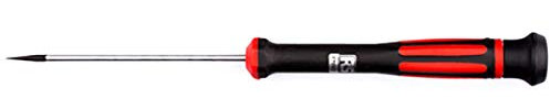 RS PRO 2.5 mm Slotted Precision Screwdriver, CrVMo Steel/Blade 80 mm