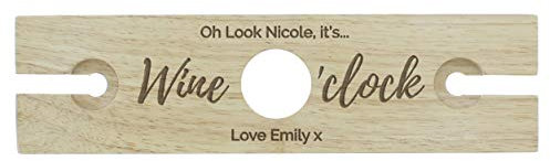 CalEli Gifts Personalised Wine Butler and Bottle Holder. Wine Butler. Drinking Butler. Wine Holder